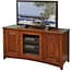 Camden TV console with three cabinets