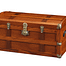 Steamer Trunk Series chest with traditional lock and interior storage