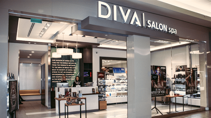 Divai Aveda Salon storefront