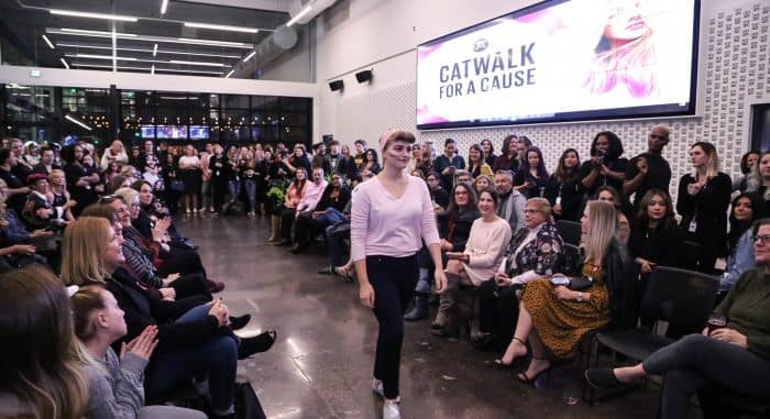 Catwalk for Water Fashion Show