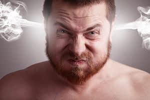 Studies show that anger outbursts can potentially lead to strokes.