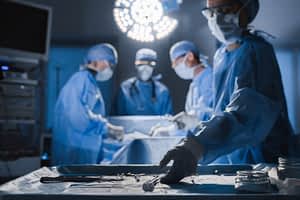 Surgeons Performing A Procedure